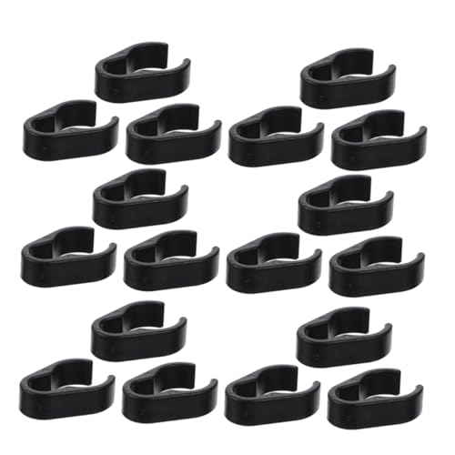 HOMOBABE 50 Stück Multifunktionale Kabelclips aus Kunststoff für Mikrofonkabel Organizer Kompakt Leicht Robust Einfache Anwendung Geeignet für Mikrofonständer und Kopfhörerkabelmanagement HOMOBABE 50 Stück Multifunktionale Kabelclips aus Kunststoff für Mikrofonkabel Organizer Kompakt Leicht Robust Einfache Anwendung Geeignet für Mikrofonständer und Kopfhörerkabelmanagement von HOMOBABE