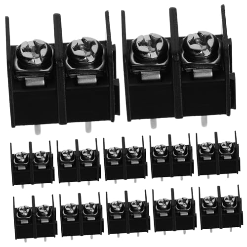 HOMOBABE 50Stücke Polige Schraubklemmen Block für Leiterplatten Abstand Robuste Terminalblöcke für Elektroinstallationen und DIY Projekte Einfache Handhabung und Langlebige HOMOBABE 50Stücke Polige Schraubklemmen Block für Leiterplatten Abstand Robuste Terminalblöcke für Elektroinstallationen und DIY Projekte Einfache Handhabung und Langlebige von HOMOBABE