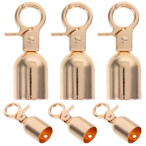 HOMOBABE 6 Stück Metall Seilendkappen Karabinerhaken für Absperrseile mit Schrauben Robuste Verbindungselemente für Geländer und Zäune Elegantes Design Installieren Langlebig und Vielseitig HOMOBABE 6 Stück Metall Seilendkappen Karabinerhaken für Absperrseile mit Schrauben Robuste Verbindungselemente für Geländer und Zäune Elegantes Design Installieren Langlebig und Vielseitig von HOMOBABE