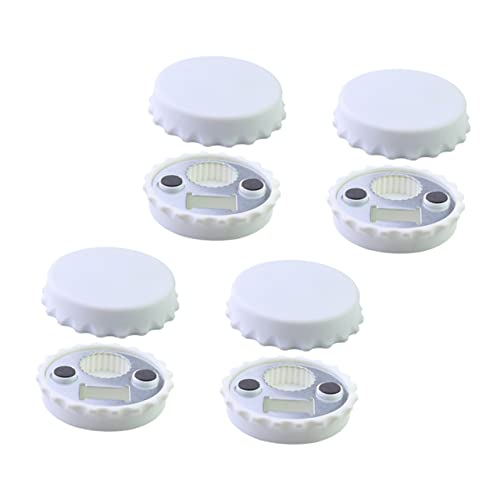 HOMOBABE 8 Stück Teiliges Set Magnetische Kühlschrankmagnete Flaschenöffner im Bierdeckel Design Dekorative Kühlschrankmagnete für Zuhause für Fotos und Notizen HOMOBABE 8 Stück Teiliges Set Magnetische Kühlschrankmagnete Flaschenöffner im Bierdeckel Design Dekorative Kühlschrankmagnete für Zuhause für Fotos und Notizen von HOMOBABE