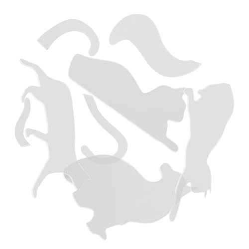 HOMOBABE Acryl Quilting Vorlage Katzen design Quilting Ruler Transparent DIY Nähschablone Praktisches Patchwork Lineal für Anfänger und Handarbeitsliebhaber HOMOBABE Acryl Quilting Vorlage Katzen design Quilting Ruler Transparent DIY Nähschablone Praktisches Patchwork Lineal für Anfänger und Handarbeitsliebhaber von HOMOBABE