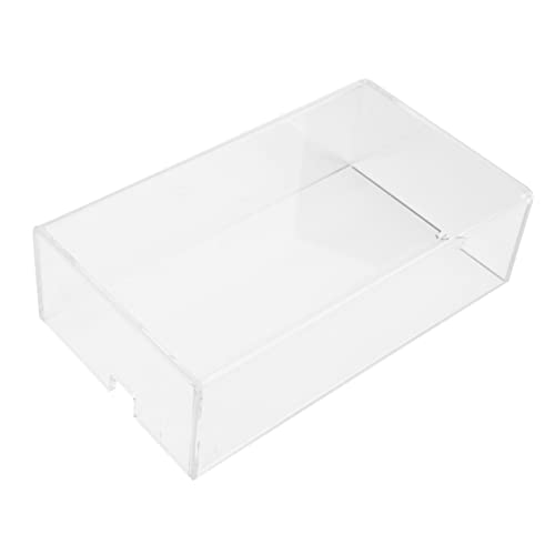 HOMOBABE Acryl Transparente Mausabdeckung Schutz für Computermaus Staubschutz und Kratzschutz Langlebige Abdeckung für Schreibtische Einfach zu Reinigen Bedienen von HOMOBABE