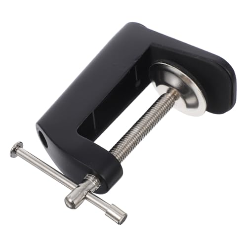 HOMOBABE Aluminium G Klemme für Tischlampen und Mikrofone Verstellbare Halterung Stabil und Leicht Geeignet für Verschiedene Tischstärken Robuste und Langlebige Konstruktion von HOMOBABE