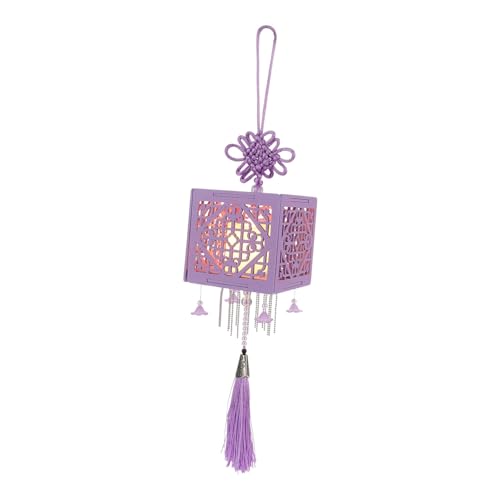 HOMOBABE DIY Chinesische Laterne aus Hochwertigem Holz Stabiles Bastelset mit Chinesischem Knoten und Perlenkette Dekoratives Partyzubehör für Kreative Handarbeit und Traditionelle HOMOBABE DIY Chinesische Laterne aus Hochwertigem Holz Stabiles Bastelset mit Chinesischem Knoten und Perlenkette Dekoratives Partyzubehör für Kreative Handarbeit und Traditionelle von HOMOBABE