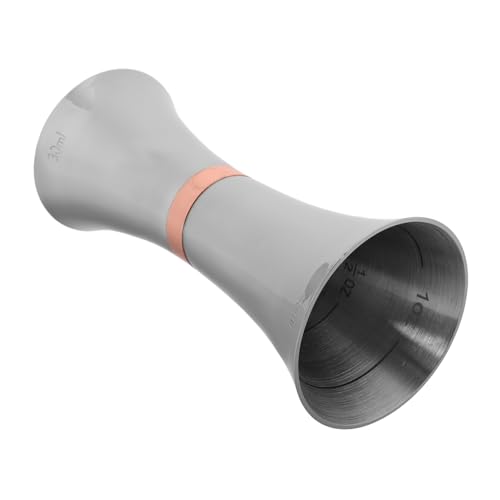 HOMOBABE Doppelkopf Messbecher Präzise Cocktail Dosierung für Barkeeper und Bartool für Bar Zuhause und Partys HOMOBABE Doppelkopf Messbecher Präzise Cocktail Dosierung für Barkeeper und Bartool für Bar Zuhause und Partys von HOMOBABE