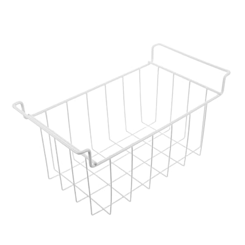 HOMOBABE Hängender Gefrierkorb aus Metall mit Griff Offenes Design für Kühlschrank und Gefrierschrank Praktischer Organizer für Küchenregale und Vorratskammern HOMOBABE Hängender Gefrierkorb aus Metall mit Griff Offenes Design für Kühlschrank und Gefrierschrank Praktischer Organizer für Küchenregale und Vorratskammern von HOMOBABE
