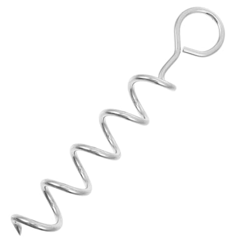 HOMOBABE Hochwertiger Hundepflock für Außenbereich Robuster Erdanker mit Spiraldesign für Sicheren und Einfache Handhabung für Camping Garten und Outdoor Aktivitäten HOMOBABE Hochwertiger Hundepflock für Außenbereich Robuster Erdanker mit Spiraldesign für Sicheren und Einfache Handhabung für Camping Garten und Outdoor Aktivitäten von HOMOBABE