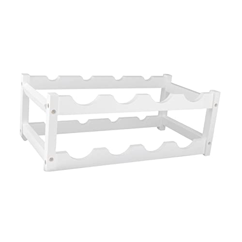 HOMOBABE Massivholz Weinregal Weinflaschenhalter Holz Weinregalständer Weinlagerregal Weinflaschenregal Für Zuhause Küche Arbeitsplatte Esszimmer von HOMOBABE