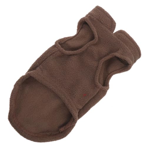 HOMOBABE Hundefleeceweste Winterweste Für Hunde Haustierweste Hundewinterjacke Haustierkleidung Ärmelloser Herbstpullover Für Hunde Ärmelloser Winterpullover Für Kleidung Für von HOMOBABE
