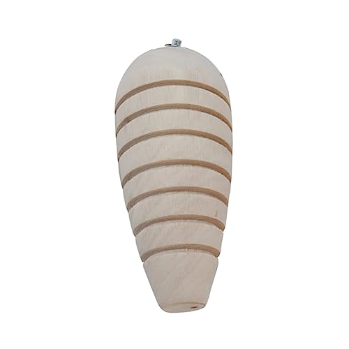 HOMOBABE Kreatives Hamster Molar aus Holz Karottenform Kauspielzeug für Meerschweinchen und Kaninchen für Zahnpflege Kleiner Haustiere Beige HOMOBABE Kreatives Hamster Molar aus Holz Karottenform Kauspielzeug für Meerschweinchen und Kaninchen für Zahnpflege Kleiner Haustiere Beige von HOMOBABE