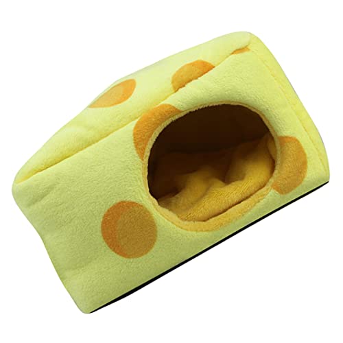 HOMOBABE Kuschelnest für Kleine Haustiere Cartoon Kuchenform Warmes Plüsch Nest für Hamster Meerschweinchen Chinchillas und Igel Gemütliches Versteck für HOMOBABE Kuschelnest für Kleine Haustiere Cartoon Kuchenform Warmes Plüsch Nest für Hamster Meerschweinchen Chinchillas und Igel Gemütliches Versteck für von HOMOBABE