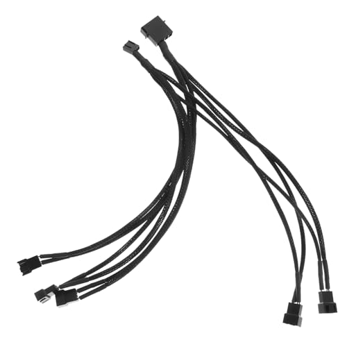 HOMOBABE Lüfter Adapterkabel Computer Lüfterkabel zu Splitter Verlängerungskabel für Vielseitige Lüfterkonfigurationen Kompatibel mit Verschiedenen Marken für Gamer HOMOBABE Lüfter Adapterkabel Computer Lüfterkabel zu Splitter Verlängerungskabel für Vielseitige Lüfterkonfigurationen Kompatibel mit Verschiedenen Marken für Gamer von HOMOBABE
