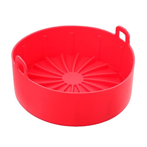 HOMOBABE Luftfritteusen Silikonmatte Wiederverwendbare Große Silikonunterlage für Heißluftfritteuse und Mikrowelle Reduzieren Sie Öl und Verhindern Sie das Kleben von HOMOBABE