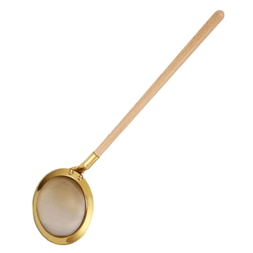 HOMOBABE Mesh Skimmer mit Holzgriff Multifunktionaler Schöpflöffel für Hot Pot Ramen und zum Abtropfen von Lebensmitteln und Ölsparend Leicht zu Reinigen HOMOBABE Mesh Skimmer mit Holzgriff Multifunktionaler Schöpflöffel für Hot Pot Ramen und zum Abtropfen von Lebensmitteln und Ölsparend Leicht zu Reinigen von HOMOBABE