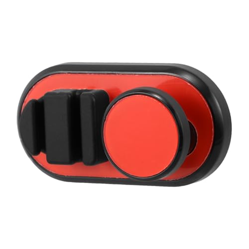 HOMOBABE Multifunktionaler Kabel Organizer für Schreibtisch und Auto Selbstklebende Kabelclips für Datenkabel und Ladegeräte Tragbar Langlebig Orange für Kabelmanagement von HOMOBABE