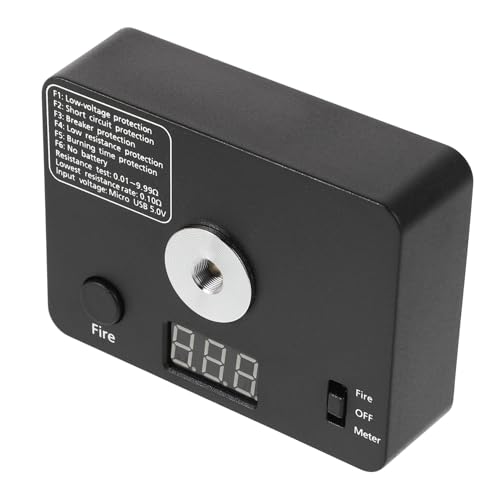 HOMOBABE Ohm Messgerät für Elektriker Präzises Widerstandsmesswerkzeug ohne Batterie für Diy Projekte Hohe Genauigkeit Vielseitig Einsetzbar Robuste Bauweise für Elektrische HOMOBABE Ohm Messgerät für Elektriker Präzises Widerstandsmesswerkzeug ohne Batterie für Diy Projekte Hohe Genauigkeit Vielseitig Einsetzbar Robuste Bauweise für Elektrische von HOMOBABE