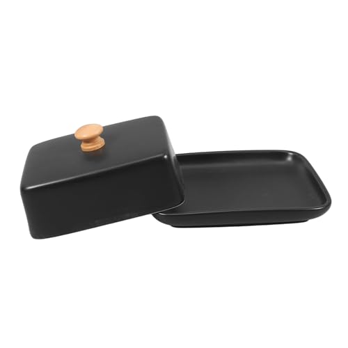 HOMOBABE Porzellan Butterdose mit Deckel Küchenaccessoire für Aufbewahrung von Butter und Käse zur Organisation Arbeitsplatte HOMOBABE Porzellan Butterdose mit Deckel Küchenaccessoire für Aufbewahrung von Butter und Käse zur Organisation Arbeitsplatte von HOMOBABE