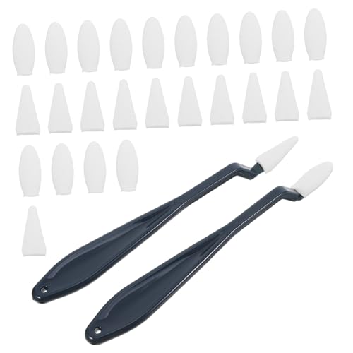 HOMOBABE Profi Sketching Tools Set mit Ersatzspitzen Detailreiche Blending Stumps Highlight Blending Tools für Künstler und Hobbyzeichner von HOMOBABE
