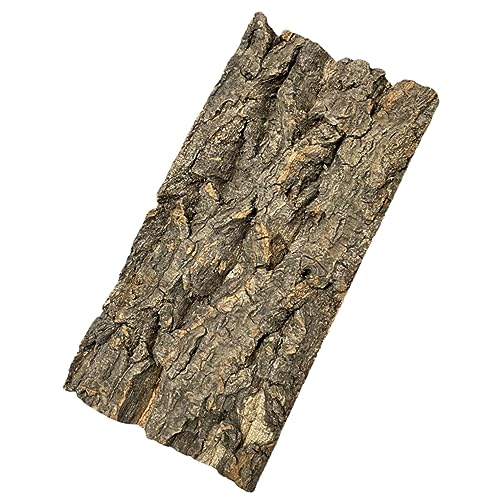 HOMOBABE Rinde-hintergrundtafel Echsenkäfig Aquariumdekoration Bausatz Tank Reben Groß Reptilienterrarium Haustier Terrarien Klettern Zarte Aquarienrinde Korkplatte von HOMOBABE
