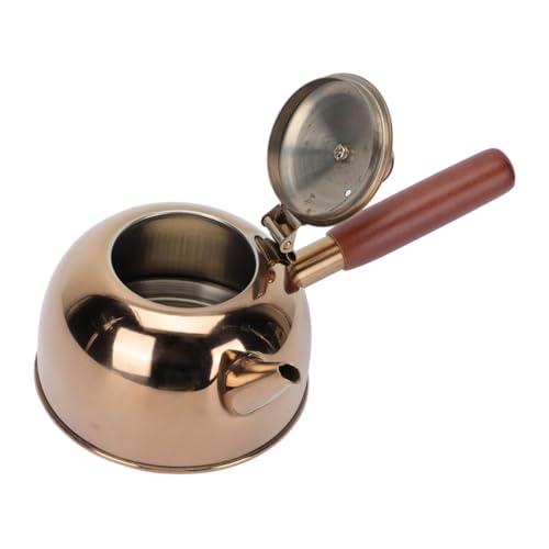 HOMOBABE Roségold Wasserkocher für Gas Elektro und Induktion mit Seitlichem Griff für Teeliebhaber im Küchen und Teeraum HOMOBABE Roségold Wasserkocher für Gas Elektro und Induktion mit Seitlichem Griff für Teeliebhaber im Küchen und Teeraum von HOMOBABE