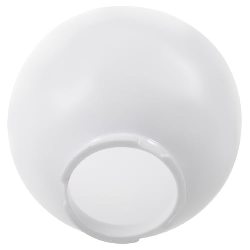 HOMOBABE Runder Milchweißer Outdoor Lampenschirm Wetterfester Lampenschirm für Garten und Terrassenleuchten Schützender Globe Lamp Cover Dekorative Lampenabdeckung für Laternenpfähle HOMOBABE Runder Milchweißer Outdoor Lampenschirm Wetterfester Lampenschirm für Garten und Terrassenleuchten Schützender Globe Lamp Cover Dekorative Lampenabdeckung für Laternenpfähle von HOMOBABE