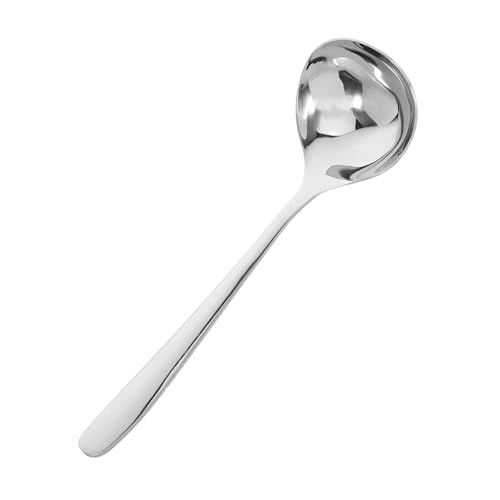 HOMOBABE Stil Suppenlöffel mit Langem Griff Vielseitige Küchensuppe und Soßenlöffel für Hausgebrauch Robustes und Leicht zu Reinigendes Küchenutensil HOMOBABE Stil Suppenlöffel mit Langem Griff Vielseitige Küchensuppe und Soßenlöffel für Hausgebrauch Robustes und Leicht zu Reinigendes Küchenutensil von HOMOBABE