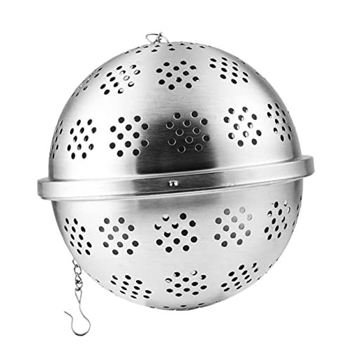 HOMOBABE Teefilterkugel 11cm Gewürzfilter für Tee Teesieb mit Haken für Einfachen Gebrauch für Teeliebhaber von HOMOBABE