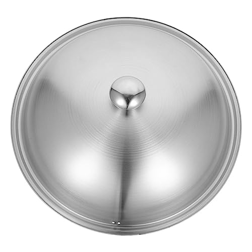 HOMOBABE Topfdeckel Multifunktionale Pfannenabdeckung Waschbar Hitzebeständig für Wok Suppentopf und Dampfgarer Küchenaccessoire HOMOBABE Topfdeckel Multifunktionale Pfannenabdeckung Waschbar Hitzebeständig für Wok Suppentopf und Dampfgarer Küchenaccessoire von HOMOBABE