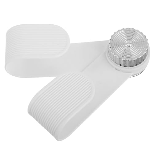 HOMOBABE Topfdeckelhalter mit Saugnapf Verstellbarer Wandorganizer für Küchen Multifunktionales Stauraumregal für Pfannen und Schneidebrettaufbewahrung Weiß Platzsparend und Drehbar von HOMOBABE