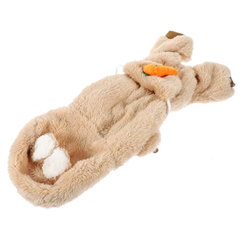 HOMOBABE Warme Hundekleidung Für Herbst Und Winter Bequemer Mantel Aus Stabilem Material Schützt Vor Kälte Lässt Leicht Waschen Und Passt Eng An Körper Dekorativ Für Kleine Hunde von HOMOBABE