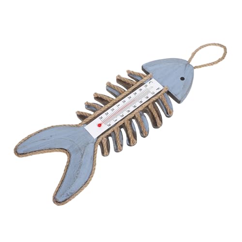 HOMOBABE Vintage Fischknochen Thermometer zur Wandmontage für und Außenbereiche für Garten Terrasse und Eingangsbereich Einfache Installation HOMOBABE Vintage Fischknochen Thermometer zur Wandmontage für und Außenbereiche für Garten Terrasse und Eingangsbereich Einfache Installation von HOMOBABE
