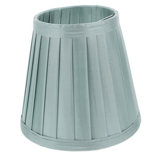 HOMOBABE Vintage Stoff Lampenschirm Fassung Leichter Lampenschirm in Hellgrün für Tischlampe Installieren Vielseitig für Zuhause Hotel Schlafzimmer Geeignet von HOMOBABE