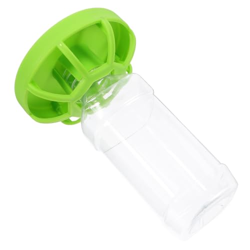 HOMOBABE Vogel Futterspender Automatischer Futterhalter für Vögel Spritzwassergeschützt Praktischer Vogelkäfig Futterbehälter für Papageien und Sittiche Klein und Tragbar von HOMOBABE