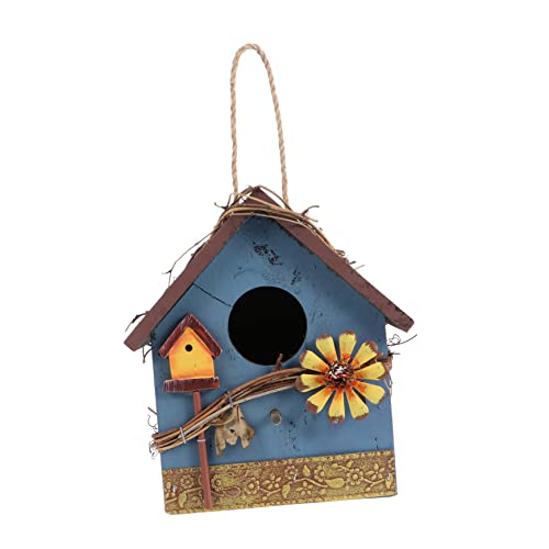 HOMOBABE Vogelnest Aus Holz Gartenhaus Dekoration Ornament Vogelhäuser Vogelhäuschen Dekorative Vogelfutterspender Dekorationen Aufhängen Kleine Außenbereich HOMOBABE Vogelnest Aus Holz Gartenhaus Dekoration Ornament Vogelhäuser Vogelhäuschen Dekorative Vogelfutterspender Dekorationen Aufhängen Kleine Außenbereich von HOMOBABE