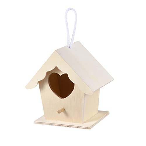 HOMOBABE Vogelnest Aus Holz Heimdekoration Hängendes Vogelhabitat Geformtes Hängendes Vogelhaus Hängendes Vogelhaus Rustikale Vogelhäuser Dekorative Vogelhäuser Außendekor HOMOBABE Vogelnest Aus Holz Heimdekoration Hängendes Vogelhabitat Geformtes Hängendes Vogelhaus Hängendes Vogelhaus Rustikale Vogelhäuser Dekorative Vogelhäuser Außendekor von HOMOBABE
