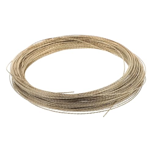 HOMOBABE Windschutzscheiben Entfernen Werkzeug Goldene Kupfer Geflochtene Drahtseil für Auto Reparatur Effizientes Stahldraht Entfernen von Windschutzscheiben Professionelles Werkzeug zur HOMOBABE Windschutzscheiben Entfernen Werkzeug Goldene Kupfer Geflochtene Drahtseil für Auto Reparatur Effizientes Stahldraht Entfernen von Windschutzscheiben Professionelles Werkzeug zur von HOMOBABE