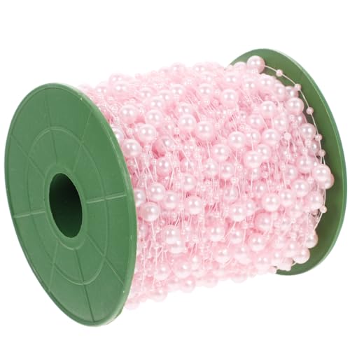 HOMOCONO 1 Rolle Kunstperlenkette Rosa für Hochzeiten Tischdekorationen Füllmaterial für Vasen und Schwimmende Kerzen Langlebig und Anpassbar für Kreative DIY Projekte HOMOCONO 1 Rolle Kunstperlenkette Rosa für Hochzeiten Tischdekorationen Füllmaterial für Vasen und Schwimmende Kerzen Langlebig und Anpassbar für Kreative DIY Projekte von HOMOCONO