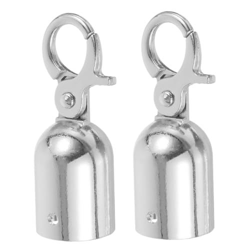 HOMOCONO 1 Satz Seil Endstopper Teiliges Zubehör für Absperrseile Vielseitig Einsetzbar als Stangenhaken Geländer Seilverbinder Elegantes Design Installieren HOMOCONO 1 Satz Seil Endstopper Teiliges Zubehör für Absperrseile Vielseitig Einsetzbar als Stangenhaken Geländer Seilverbinder Elegantes Design Installieren von HOMOCONO
