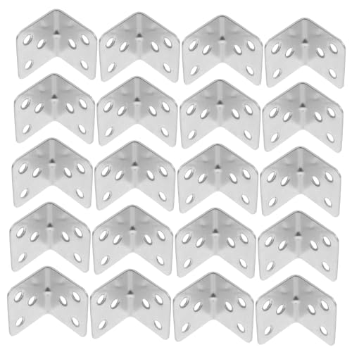 HOMOCONO 1 Satz Stainless Steel Regalträger Robuste Halterungen für Wandmontage Multifunktionale Unterstützung für Küche Bad und Büro Einfache Installation mit Schrauben von HOMOCONO