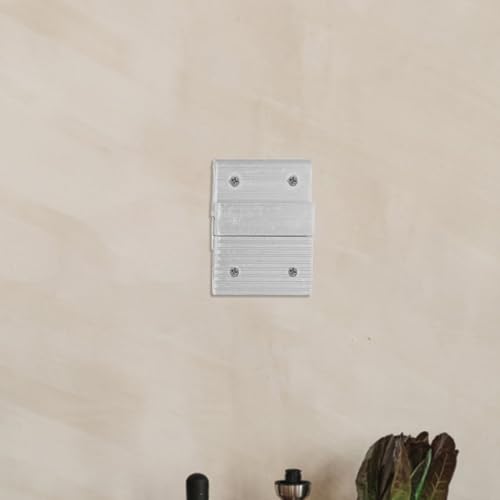 HOMOCONO 1 Satz Z French Cleat Aufhängeset für Bilder Spiegel und Kunstwerke Robuste Wandmontage mit Schrauben für Einfache Installation und Vielseitige Anwendungen HOMOCONO 1 Satz Z French Cleat Aufhängeset für Bilder Spiegel und Kunstwerke Robuste Wandmontage mit Schrauben für Einfache Installation und Vielseitige Anwendungen von HOMOCONO
