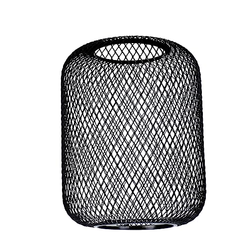 HOMOCONO 1 Stück Moderne Metall Lampenschirm Hängelampe im Minimalistischen Design Schwarz für Schlafzimmer und Wohnzimmer Deko von HOMOCONO