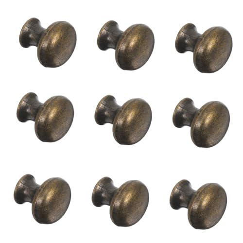 HOMOCONO 10 Stücke Retro Schrankknöpfe Zinklegierung Möbelgriffe Vintage Türknauf für Küchenschränke und Kommoden HOMOCONO 10 Stücke Retro Schrankknöpfe Zinklegierung Möbelgriffe Vintage Türknauf für Küchenschränke und Kommoden von HOMOCONO