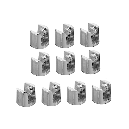 HOMOCONO 10 Stück Wandmontage Clip für Badezimmer Teiliges Eleganten Stabilen Clips für Vielseitige Anwendungen für Spiegel und Glasflächen Glasstärke HOMOCONO 10 Stück Wandmontage Clip für Badezimmer Teiliges Eleganten Stabilen Clips für Vielseitige Anwendungen für Spiegel und Glasflächen Glasstärke von HOMOCONO