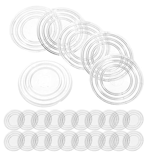 HOMOCONO 100 Stück Transparente Tisch Schutzpuffer Antirutsch Pads für Glasplatten Durchmesser Selbstklebend Schäden an Möbeln für Couchtische und Glasmöbel HOMOCONO 100 Stück Transparente Tisch Schutzpuffer Antirutsch Pads für Glasplatten Durchmesser Selbstklebend Schäden an Möbeln für Couchtische und Glasmöbel von HOMOCONO