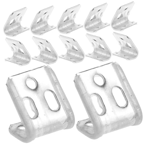 HOMOCONO 12 Stück Teiliges Sofa Reparaturset mit Federclips und Schrauben Unterstützung für Durchhängende Sofas Langlebige Möbelzubehörteile für Einfache Installation und Schnelle Montage HOMOCONO 12 Stück Teiliges Sofa Reparaturset mit Federclips und Schrauben Unterstützung für Durchhängende Sofas Langlebige Möbelzubehörteile für Einfache Installation und Schnelle Montage von HOMOCONO