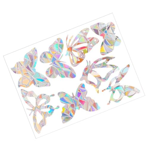 HOMOCONO 1Blatt Prisma Fensteraufkleber DIY für Vogelschutz Dekorative Fensterfolie für Küche Esszimmer Wohnzimmer Leicht Abnehmbar Statisch Selbsthaftend HOMOCONO 1Blatt Prisma Fensteraufkleber DIY für Vogelschutz Dekorative Fensterfolie für Küche Esszimmer Wohnzimmer Leicht Abnehmbar Statisch Selbsthaftend von HOMOCONO