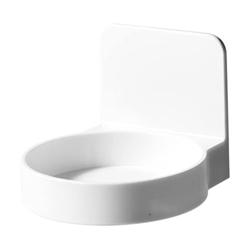 HOMOCONO Wandregal Badezimmer aus Stanzfreier Toilettenartikel Halter mit Saugnapf Eleganter Wandaufbewahrungsständer für Küche und Bad von HOMOCONO
