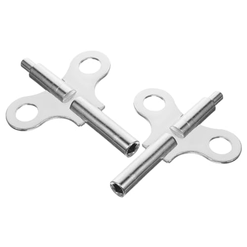HOMOCONO 2 Stück Uhrenaufzugschlüssel Aus Metall Uhrenreparaturset Ersatz Für Uhrenaufzugschlüssel Für Alte Mechanische Uhren von HOMOCONO