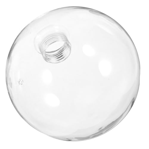 HOMOCONO 2 Stück Lampenschirm Ersatz für Deckenleuchte Transparentes Licht Globe für Leuchtmittel Elegante Glasleuchte für Wohnräume Schlafzimmer und Essbereiche von HOMOCONO