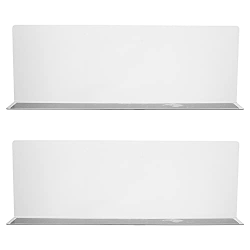 HOMOCONO 2 Stück Magnetische Regalteiler aus Kunststoff PVC Seitenplatten für Supermarkt und Geschäfte Magnet zur Effizienten Klassifikation und Aufbewahrung von HOMOCONO 2 Stück Magnetische Regalteiler aus Kunststoff PVC Seitenplatten für Supermarkt und Geschäfte Magnet zur Effizienten Klassifikation und Aufbewahrung von von HOMOCONO